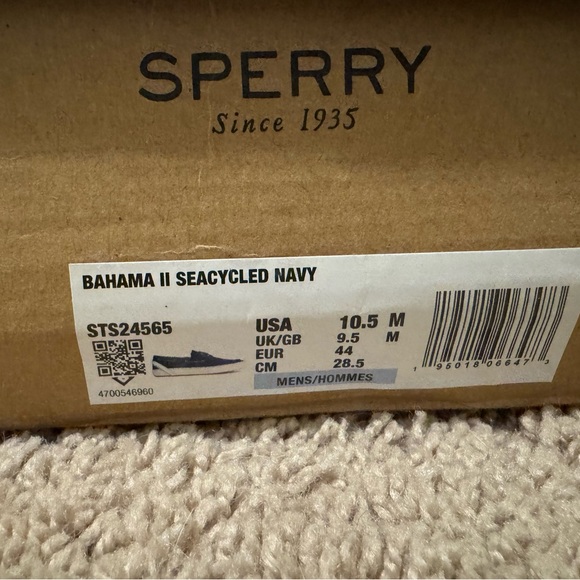NWT - Sperry Men's Bahama II Seacycled - Picture 4 of 9